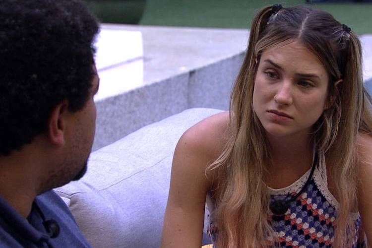 BBB20: “Quem botou o Guilherme no paredão foi você”, diz Babu para Gabi