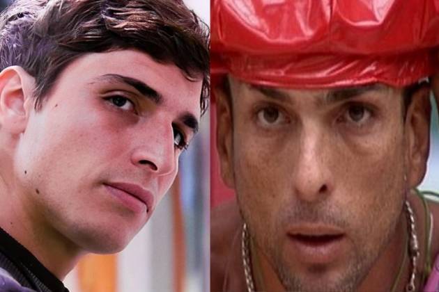 Felipe Prior e Marcelo Dourado, do 'BBB' - Montagem/Área Vip