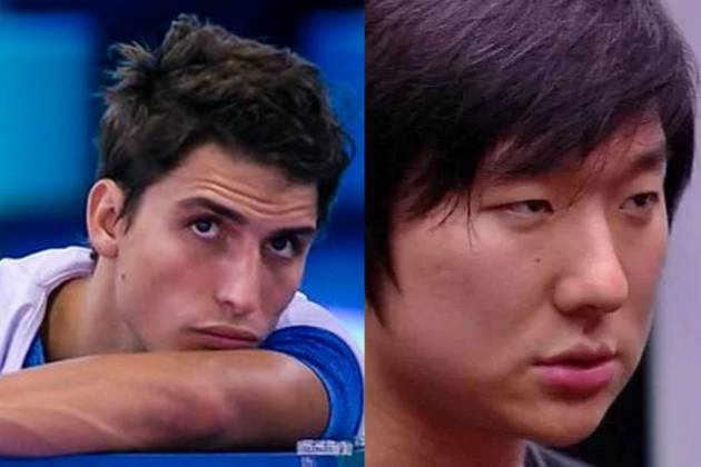 Felipe Prior e Pyong Lee no ‘BBB20’ – Montagem/Área Vip
