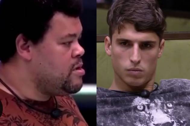 Babu Santana e Felipe Prior no 'BBB20' - Montagem/Área Vip