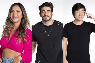 BBB20 - Gizelly - Guilherme - Pyong (Globo/Victor Pollak)