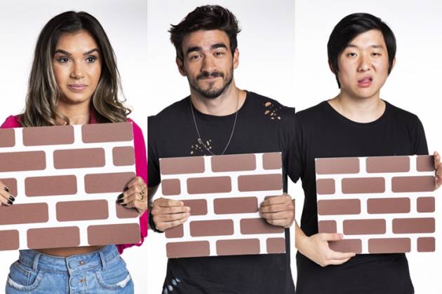 BBB20 - Gizelly - Guilherme - Pyong (Globo/Victor Pollak)
