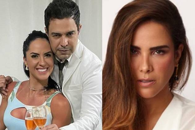 Graciele Lacerda de Zezé Di Camargo; Wanessa Camargo - Montagem/Área Vip