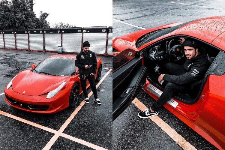 Caio Castro acumula R$ 3,4 milhões em sua garagem