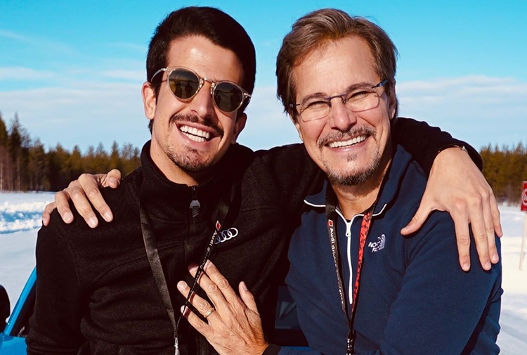 Edson Celulari se emociona com declaração do filho no dia do aniversário