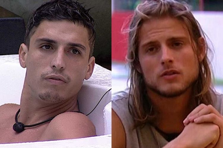 Felipe Prior e Daniel - Reprodução: Instagram Felipe Prior e Daniel - Reprodução: Globoplay (Montagem: Área VIP)