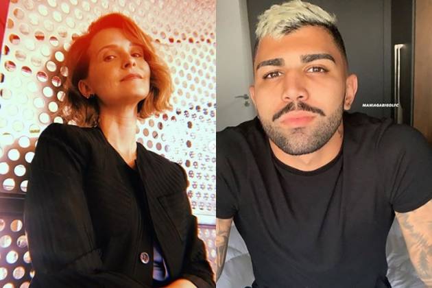 Fernanda Rodrigues e Gabigol reprodução Instagram e montagem Area vip Fernanda Rodrigues e Gabigol reprodução Instagram e montagem Area vip