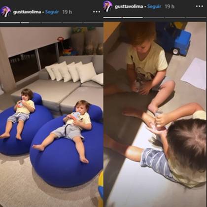 Filhos de Gusttavo Lima reprodução Instagram