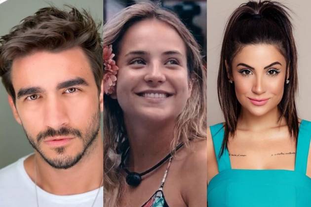 Guilherme Naopolitano, Gabi Martins e Bianca Andrade reprodução Instagram e montagem Area Vip
