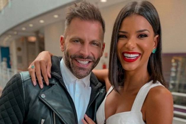 Henri Castelli e ex-Miss Brasil Jakelyne Oliveira - Reprodução/Instagram