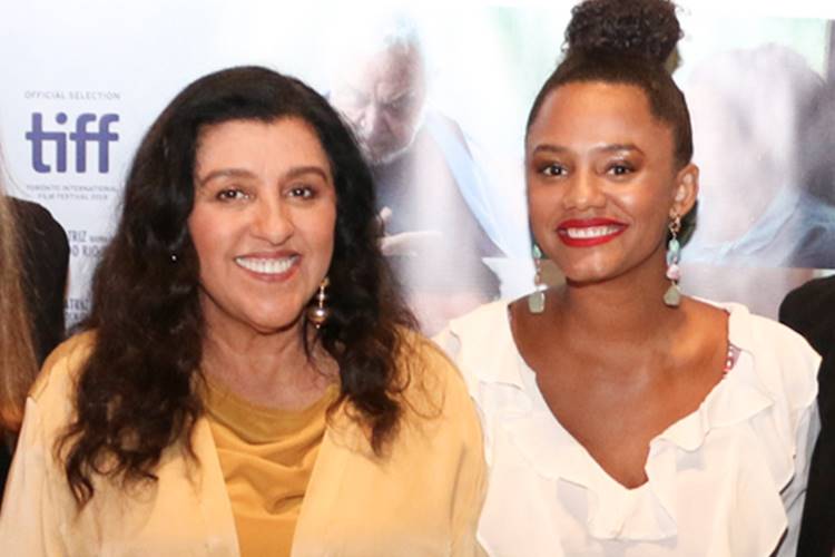 Regina Casé celebra mais uma parceria com Jéssica Ellen