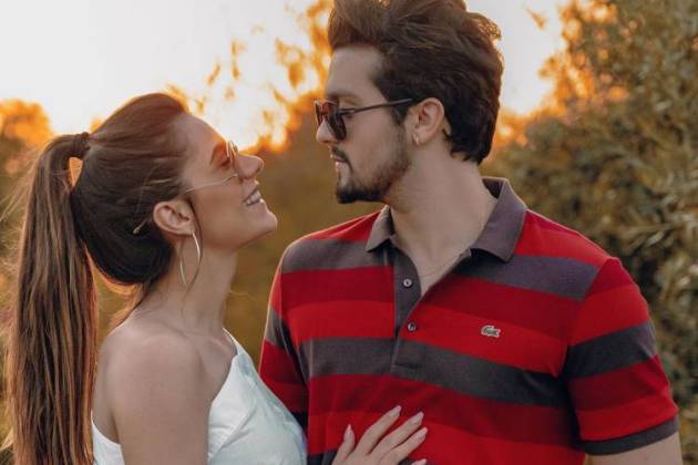 Jade Magalhães e Luan Santana