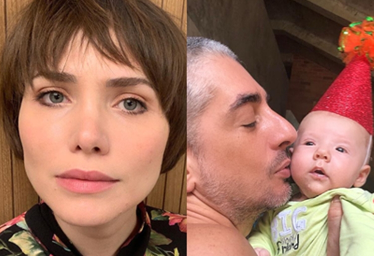 Letícia Colin compartilha click fofo para parabenizar marido em rede social