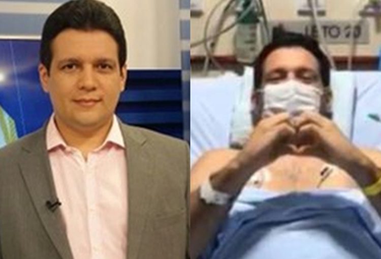 Âncora interino do JN, Marcelo Magno já interage com médicos depois de ser infectado com coronavírus