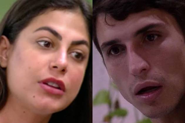 Mari; Felipe Prior do BBB2 - TV Globo/Montagem Área Vip