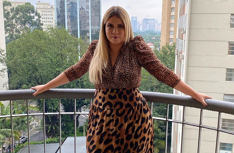 De visual novo, Marília Mendonça arrasou no palco do ‘Domingão do Faustão’