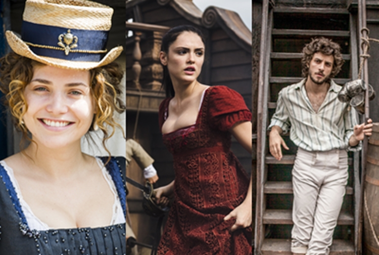 Atores comemoram reprise de ‘Novo Mundo’ e convocam público para assistir a novela