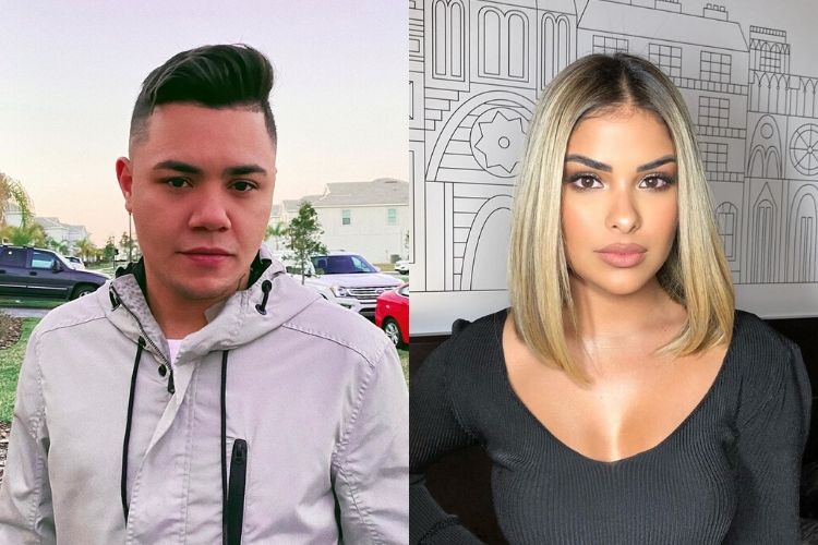 O cantor sertanejo Felipe Araújo e ex-BBB Munik Nunes - Reprodução: Instagram (Montagem: Área VIP)