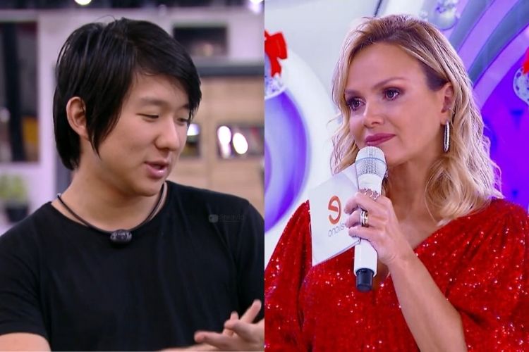 Pyong Lee e Eliana, a quem já hipnotizou - Reprodução: Globoplay e Instagram (Montagem: Área VIP) Pyong Lee e Eliana, a quem já hipnotizou - Reprodução: Globoplay e Instagram (Montagem: Área VIP)