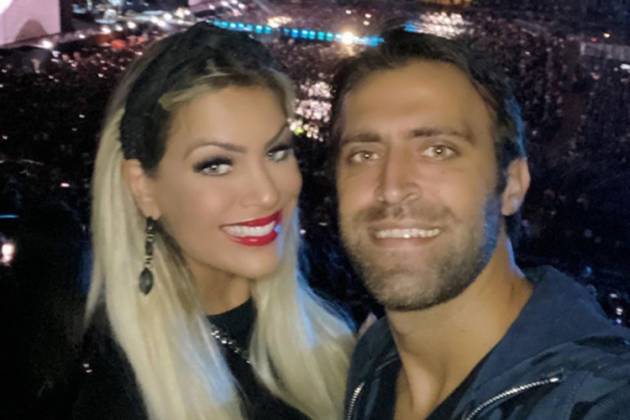 Renata Fan com o namorado/Instagram