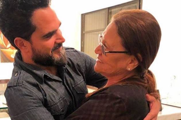 Sertanejo Luciano e mãe Helena reprodução Instagram Sertanejo Luciano e mãe Helena reprodução Instagram