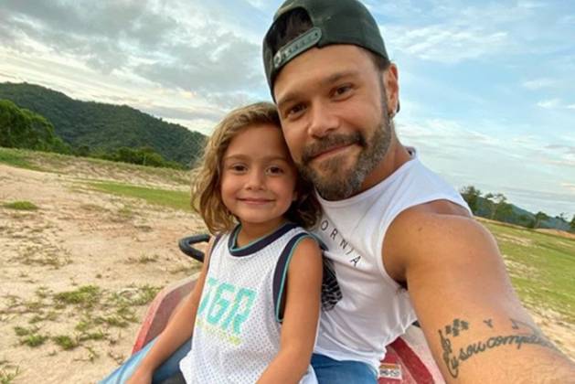 Sertanejo Marcos e filho Leo reprodução Instagram