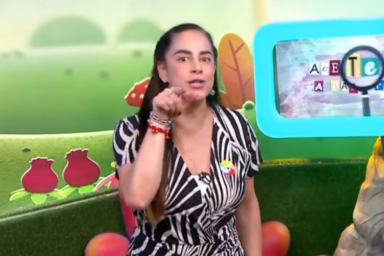 Cenário do ‘Bom Dia e Cia’ desaba momentos antes de Silvia Abravanel entrar ao vivo no SBT