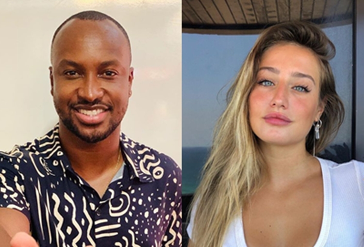 Depois de show, Thiaguinho viveu momento quente com atriz no desfile das campeãs, no Rio