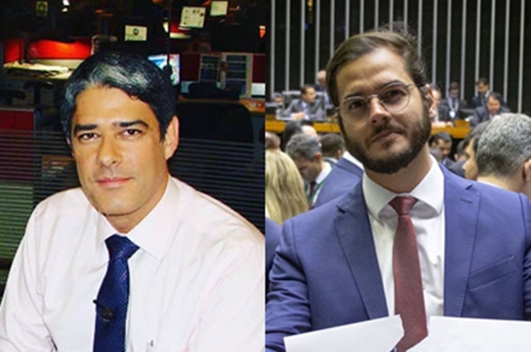 William Bonner vira assunto em rede social depois que Túlio Gadêlha apareceu no JN