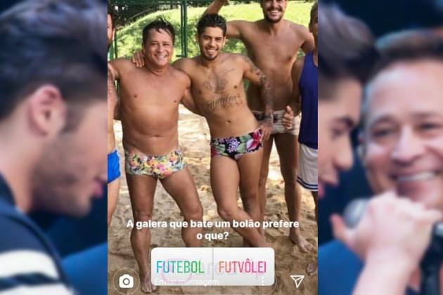Sertanejo Zé Felipe faz proposta irrecusável ao lado do pai, Leonardo, e surpreende com detalhe íntimo - Reprodução/Instagram