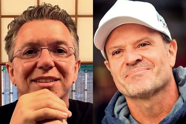 Boninho faz piada e incomoda Rubens Barrichello (Foto: Reprodução/Instagram)