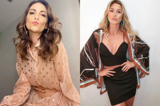 Chris Flores e Livia Andrade reprodução Instagram e montagem Área Vip