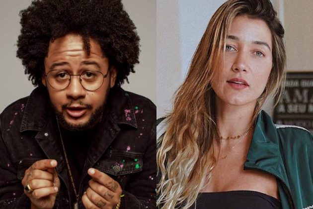 Emicida e Gabriela Pugliesi