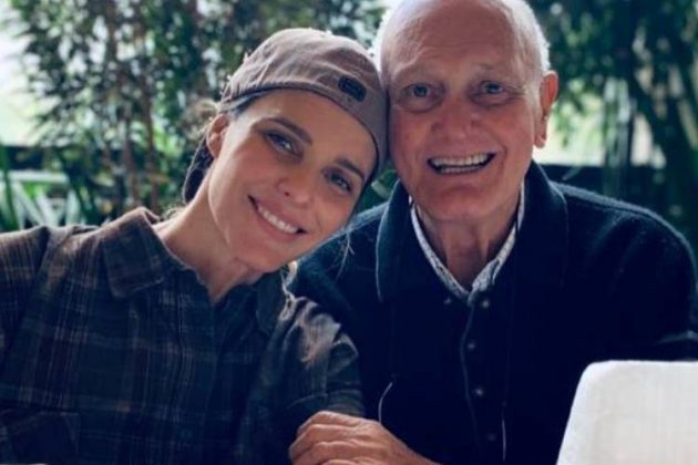 Fernanda Lima e o pai, Cleomar Lima Pai da apresentadora Fernanda Lima está com coronavírus