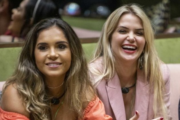 Gizelly e Marcela no 'BBB20' - Divulgação/Gshow