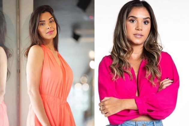 Ivy Moraes e Giselly reprodução Instagram e montagem Área Vip