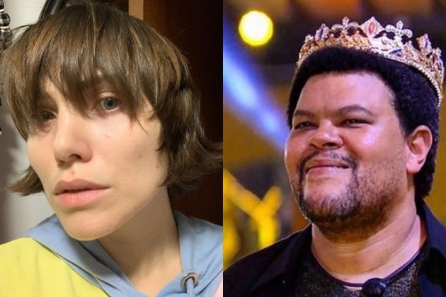 Letícia Colin e Babu Santana reprodução Instagram e montagem Área Vip