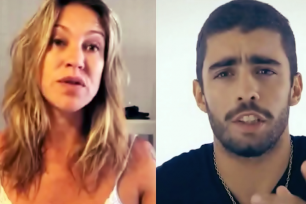 Revolta, a ex-atriz da Globo e apresentadora, Luana Piovani revelou quanto Pedro Scooby paga de pensão (Foto: Reprodução/Montagem).