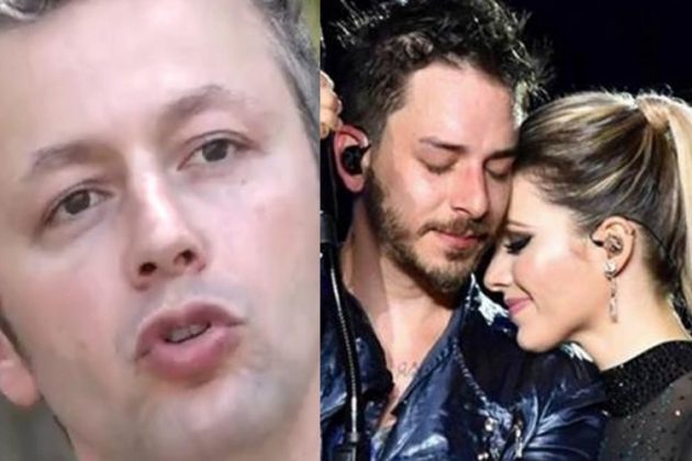 Lucas Lima; Sandy e Júnior - Montagem/Área Vip