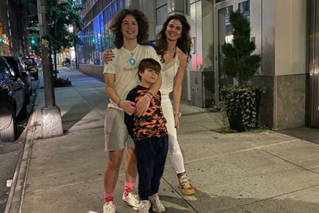 Luciana Gimenez e filhos Luccas Jagger e Lorenzo Carvalho reprodução instagram
