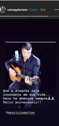 Luciano Camargo reprodução instagram Luciano Camargo reprodução instagram