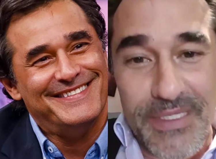 Luciano Szafir perdeu peso após grave problema de saúde