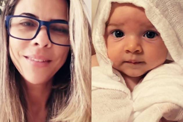 Mãe de Chay Suede lamenta estar longe da netinha - Reprodução / Instagram