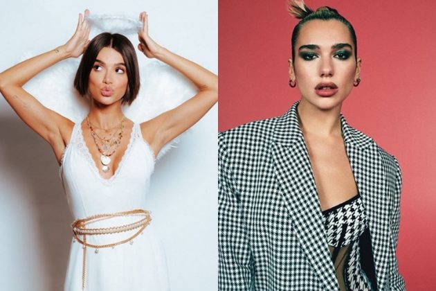 Manu Gavassi e Dua Lipa reprodução Instagram