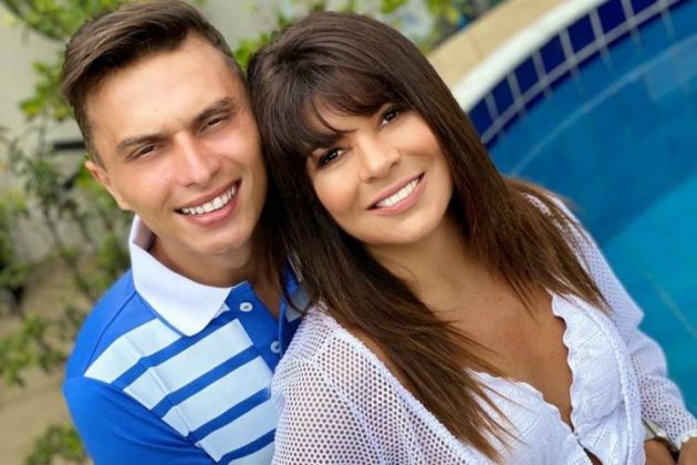 Mara Maravilha e Gabriel Torres