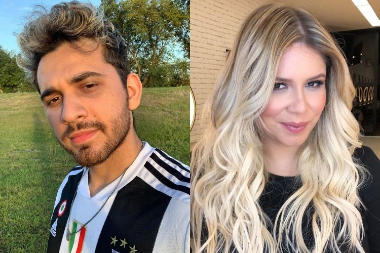 Marília Mendonça e o cantor sertanejo Gustavo Mioto - Reprodução: Instagram