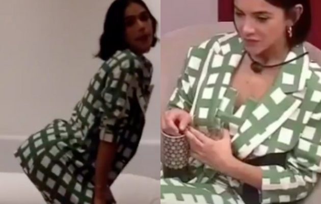 BBB20: Bruna Marquezine esclarece roupa igual a de Manu em vídeo - Reprodução / Instagram e Reprodução / BBB / Rede Globo