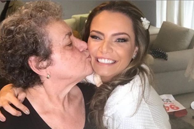 Milena Toscano e sua mãe reprodução Instagram