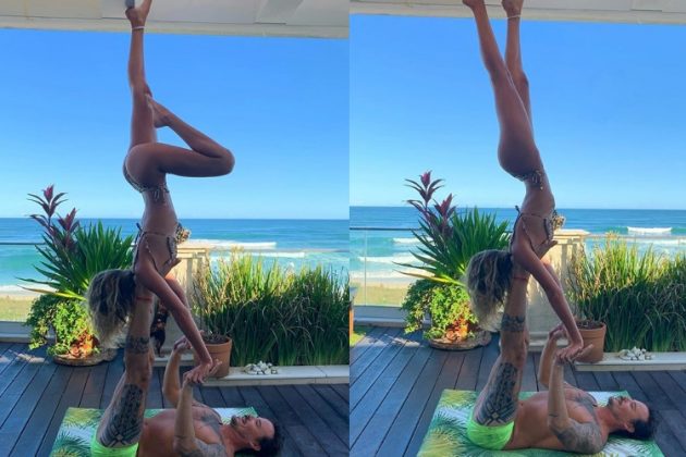 Em quarentena, Paulo Vilhena escapa momento de intimidade com namorada de 23 anos - Reprodução/Instagram