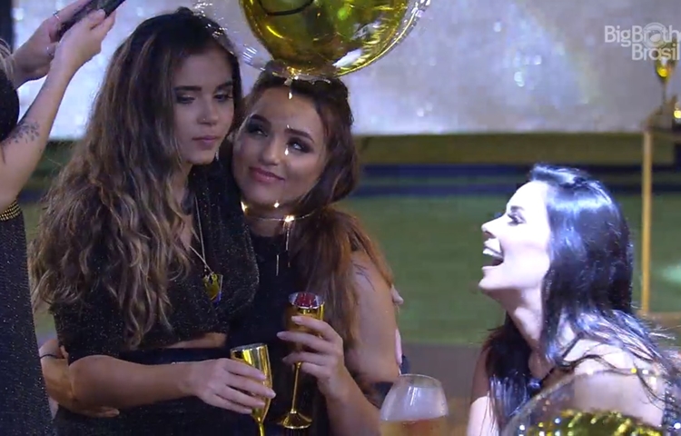BBB20: Selinho de Rafa Kalimann em Gizelly e Ivy agita web